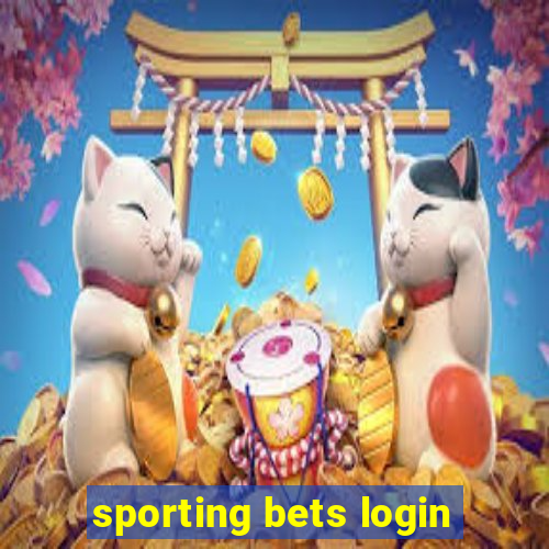 sporting bets login